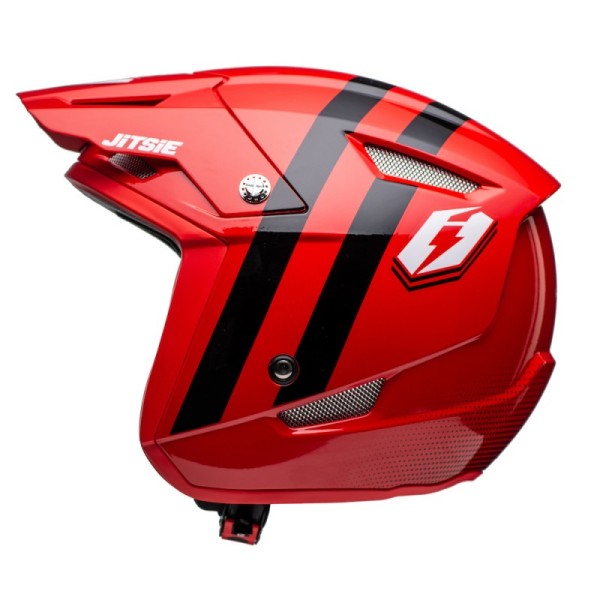 Jitsie HT1 Voita - red-black-S SALE -50% Helm