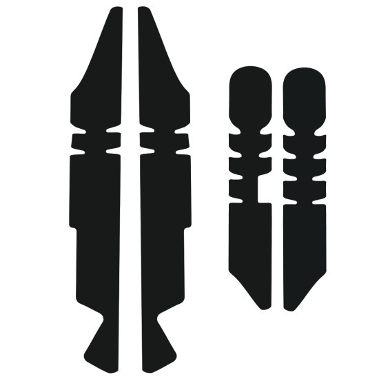 Sticker Rahmenschutz / Fußraste 1 Set TXP-24