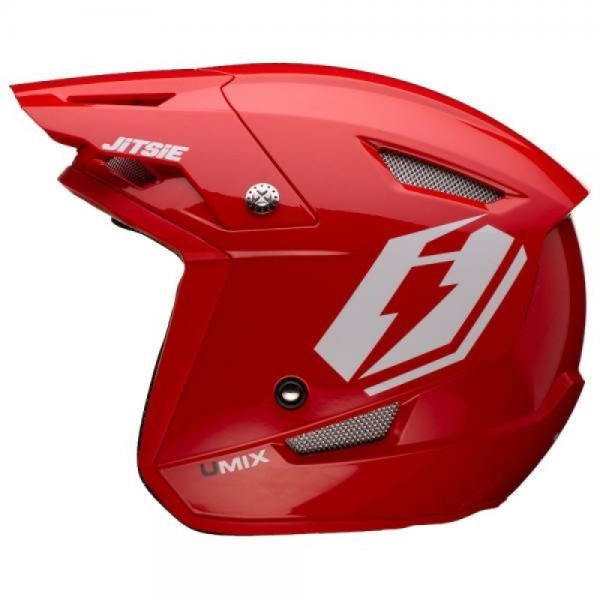 Jitsie HT1 Umiix - red-white-S - SALE -50% Helm