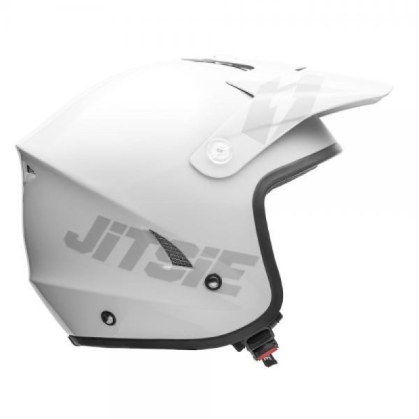 Jitsie HT1 Solid - white-grey-S SALE -50% Helm