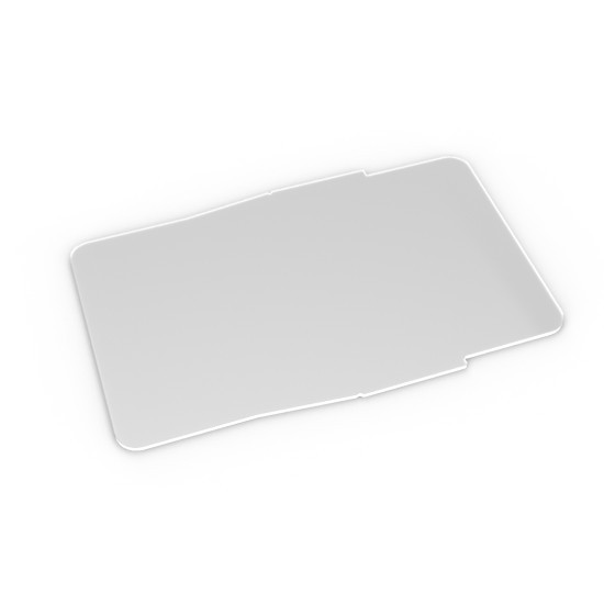 Nummernschild Abdeckung transparent