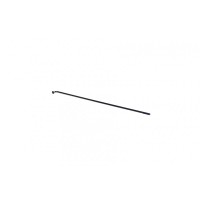 Speiche 16E 16R, 14G x 125mm, vorne Bremsseite- schwarz,ohne Nippel Speiche 16E 16R, 14G x 125mm, vorne Bremsseite- schwarz,ohne Nippel